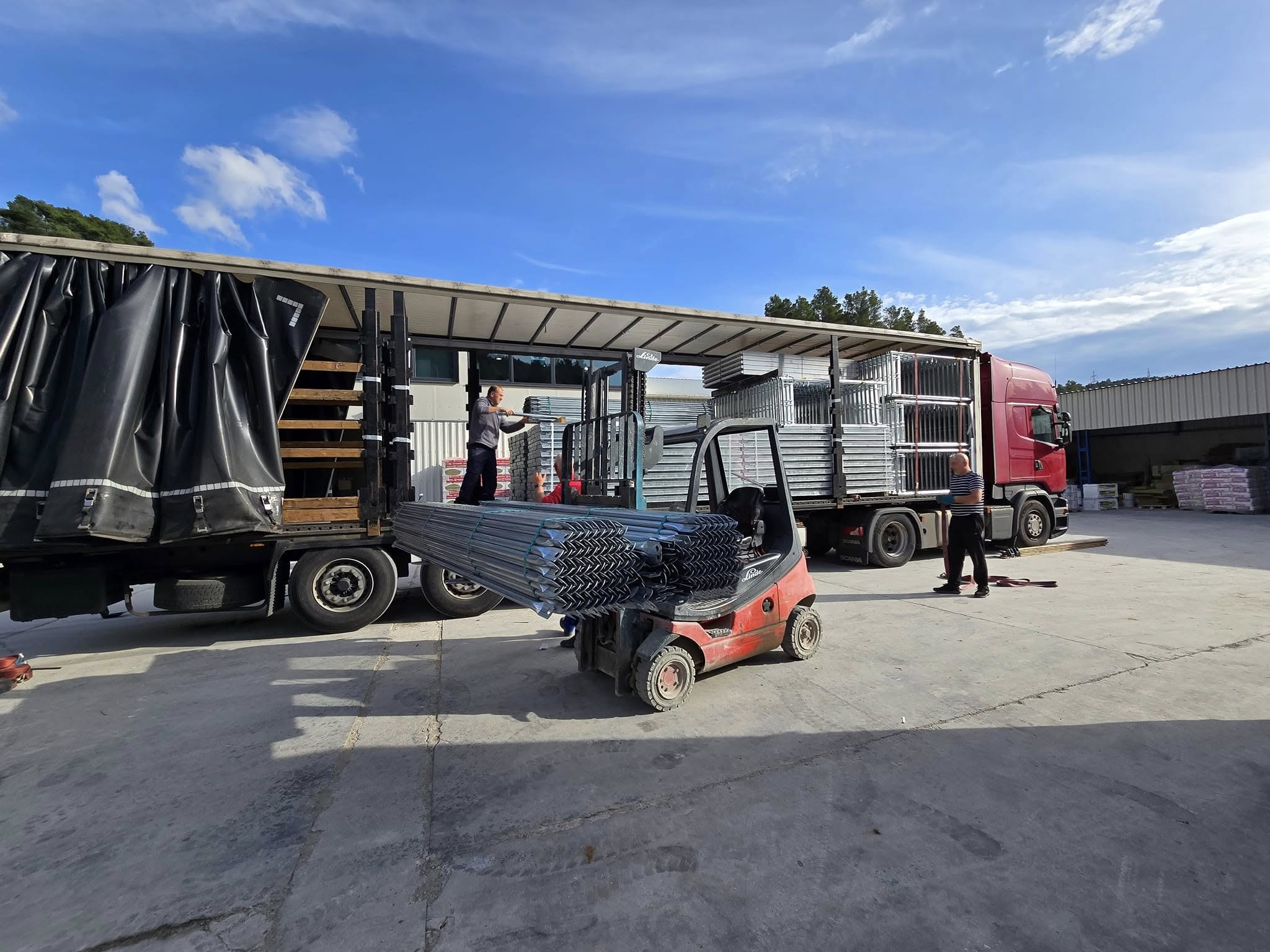 Transport i distribucija građevinskog materijala